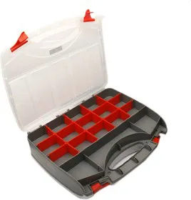 SB-3428SB, Ящик для инструментов/деталей пластиковый (340х280х80мм)