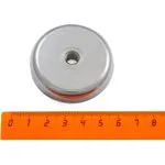 Магнитное крепление со сквозной внутренней резьбой Н48 (М8)