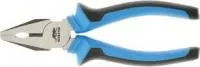 16998, Плоскогубцы комбинированные 200 мм, хром-ванадий, двухкомпонентные рукоятки