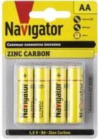 Элемент питания солевой 94 758 NBT-NS-R6-BP4 (блист.4шт) Navigator 94758