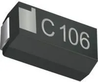 F9H1C106KAA, Surface Mount Tantalum Capacitor, 10 мкФ, 16 В, 1206 [3216 Метрический], F9H Series, 10%, -55 C