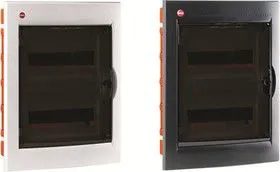 Бокс СП IP41 24м бел/дым. двер. DKC 81524