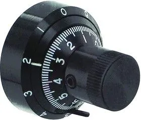 462 DIAL, CIRCULAR DIAL BRAKE LEVER, 0.25IN DIAMETER SHAFT