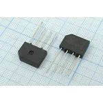 Диодный мост, напряжение 1000 В, ток 2А, корпус KBP210, контакты 4P