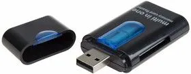 18-4111, USB картридер для microSD/SD/T-Flash/M2