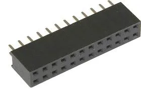 PBD-24 (DS1023-2x12), Гнездо на плату 2.54мм 2х12 прямое