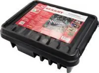 11-8330, Бокс всепогодный защитный 330 мм, 1 вход, 4 выхода