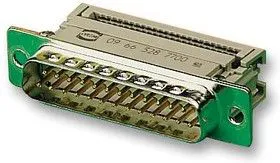 09 66 128 7700, Разъем D Sub, DB9, Standard, Штекер, Серия D Tin And Dimple, 9 контакт(-ов), DE, IDC / IDT