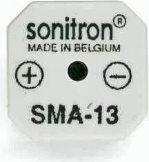 SMA-13-P10, 13 мм, Пьезоизлучатель с генератором