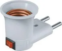 Патрон электрический Navigator 71 992 NLA-S-E27 переходник с розетки на Е27