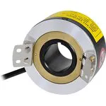 E80H30-1024-3-T-24 12-24VDC Инкрементальный энкодер с диаметром корпуса 80 мм, полый вал 30 мм, 1024 имп./об., выход Totem pole, 12-24VDC