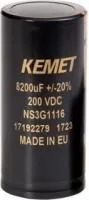 ALF20G302KP400, Электролитический конденсатор, 3000 мкФ, 400 В, ALF20 Series, 18000 часов при 85C, 20%