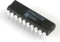 IN74AC373N, 8-разрядный регистр, упр.по уровню, с паралл.вводом-выводом данных с выходом на три сост.[2140.20-В]