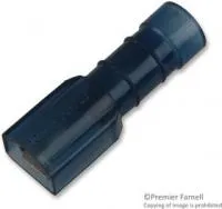 14RBD-18377, TERMINAL, FEMALE DISCONNECT 0.187IN BLUE