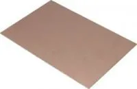 FR4 100х150мм 18/0 (1мм, 18мкм), Cтеклотекстолит 1-сторонний, фольгированный