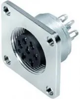 09-0464-300-19, Круглый разъем, 423/723/425 Series, Гнездо с Монтажом в Панель, 19 контакт(-ов), Гнездо под Пайку