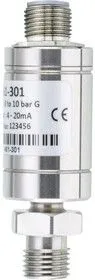 IPSL-G0500-6M12, Датчик Давления, 500 мбар, Аналоговый, Измерительное Устройство, 32 В DC, G1/4 (1/4 BSP), 6 мА
