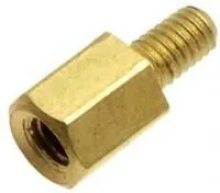 PCHSN-6 (5), Стойка для печатных плат 6mm М3, латунь, шестигранная, ключ 5мм