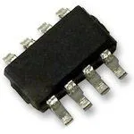 MAX6725AKASDD2+T, Supervisory/Voltage Detector, Active-High/Low, 0.8V to 5.5V, 2.925V Threshold, 3 Monitors, SOT-23-8