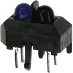 TCRT5000, Датчик: оптрон, 32В, CTR@If: 3,5%@10mA, OUT: транзисторный