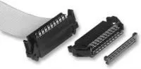 P50E-080S-EA, Разъем I/O, 80 контакт(-ов), Гнездо, Типа Провод-Плата, IDC / IDT, Серия P50E, Монтаж на Кабель