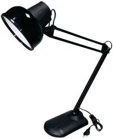 Светильник Бета + настол. на подставке 60Вт без лампы ЛОН E27 черн. Трансвит 259