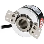 E60H20-1024-3-T-24 12-24VDC Инкрементальный энкодер с диаметром корпуса 60 мм, полый вал 20 мм, 1024 имп./об., комплементарный выход, 12-24V