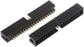 83-17603, 2 x 20 IDC Shrouded Header - 2 Pack