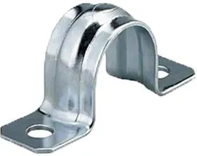 28-1041-1, Скоба СМД 38-40 , двухлапковая для металлорукава, 32 мм, 50 шт./уп.