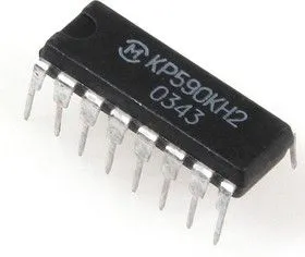 КР590КН2, 4-канальный МОП-ключ со схемой управления [DIP-16P]