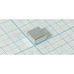 Магнит 10,0x10,0x 4, параллелепипед, рабочая температура -60~80C, Ni, класс N38