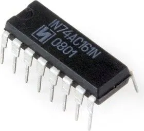 IN74AC161N, 4-разрядный двоичный счeтчик с асинхронной установкой в состояние Логический 0 (=ЭКP1554ИЕ10)