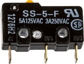 SS5F, Микропереключатель (5A 125VAC) 50g