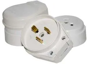 Разъем РШ-ВШ 32А 220В бел. РВШ 32-002