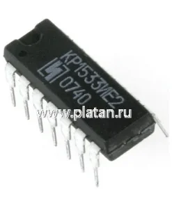 КР1533ИЕ2 (07-15г), Двоичный десятичный четырeхразрядный счeтчик [2102Ю.14-В] (=SN74ALS90)