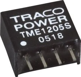 TME 1212S, DC/DC преобразователь, 1Вт, вход 10.8-13.2В, выход 12В/80мА