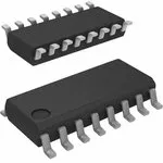 SN74HC174DR, (ТМ9), D-триггер с положительным фронтом SO16