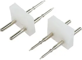 134-031, Разъем-иглы для соединения гибкого неона 7х12 на шнур/коннектор