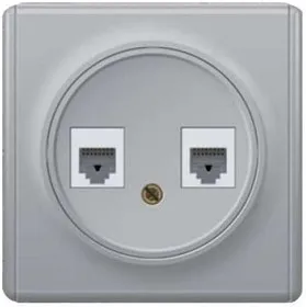 Механизм розетки комп. 2-м СП Florence RJ45 кат.5e сер. 1E20901302 OneKeyElectro 2172841