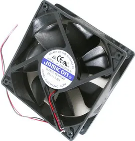 JF1238S2HR-R, Вентилятор 24В, 120х120х38мм,подшипник скольжения 2800 об/мин