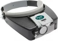 MA-016, очки монтажные (налобная увеличительная линза с фонариком 2xААА(бат.в комплект не входят)