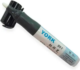 YORK 951, Флюс-карандаш безотмывочный нейтральный 10 мл