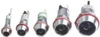 XD22-6-R-24VDC, Светодиод с держателем красный 6мм 24VDC IP65