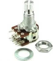 RK-1233G1-B10K, L15KC, 2 х 10 кОм, Резистор переменный