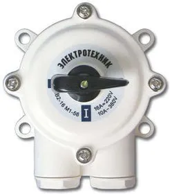 Выключатель пакетный ПВ2-16А в пл. корп. IP56 Электротехник ET001802