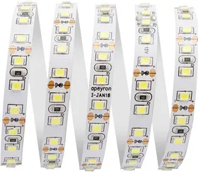 00-31 Светодиодная лента, 12В, 9,6Вт/м, smd3528, 120д/м, IP20, 600Лм/м, ширина подложки 8мм, холодный белый