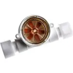 155480BSPP, RFI Series RotorFlow Flow Indicator for Liquid, 15 L/min Min, 75 L/min Max