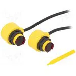 PS-2000T-PH, Датчик: оптоэлектронный, Дальность: 20м, PNP, DARK-ON, LIGHT-ON