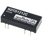 NDTD1212C, DC/DC преобразователь на плату 3Вт 12В-12В DIP24 (THI1221)