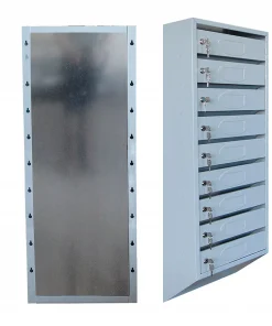 Почтовый ящик 9-секционный подъездный с задней стенкой, ЯПС-9
